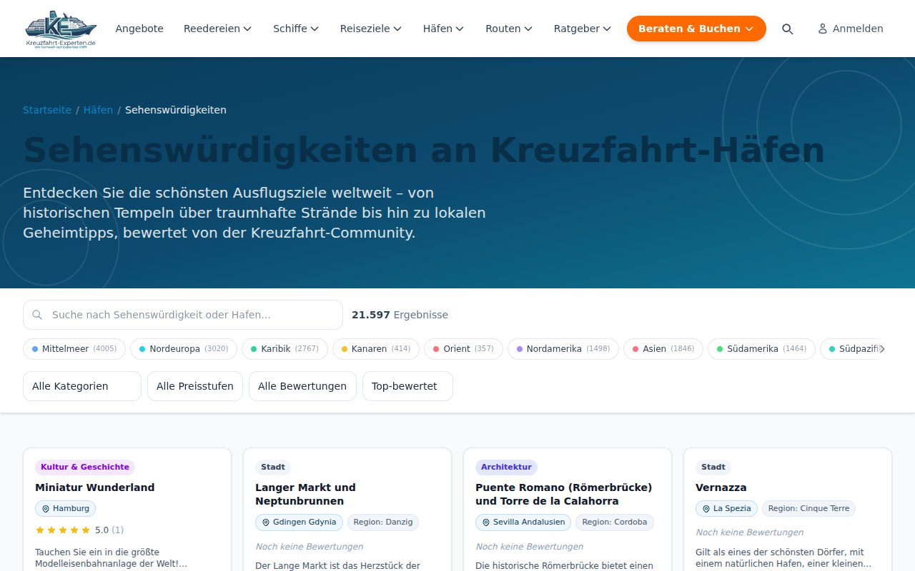 Blick in das Werkzeug Sehenswürdigkeiten